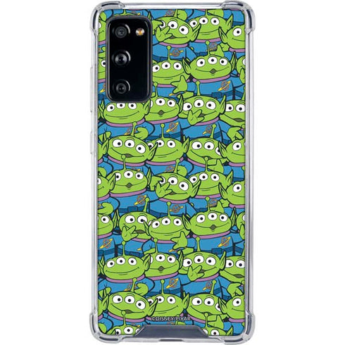 Disney Toy Story Alien Collage Galaxy S20 FE Clear Case